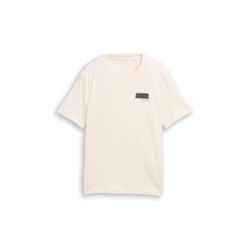 Tom Tailor T-shirt with print - beige (10348)