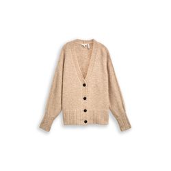 Tom Tailor Cardigan oversize avec partie en laine - beige (36844)