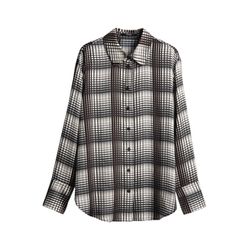 someday Long blouse - Zebecca - brown/black (60034)