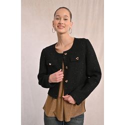 Molly Bracken Tweed jacket   - black (NOIR)
