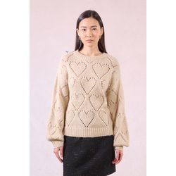 Molly Bracken Knitted jumper - beige (BEIGE)