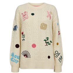 Nümph Jumper - Nulysa  - white (9501)