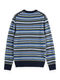 Scotch & Soda Weicher Strickpullover mit Streifen und normaler Passform - blau (410(Peacoat Multi Stripe))