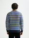 Scotch & Soda Weicher Strickpullover mit Streifen und normaler Passform - blau (410(Peacoat Multi Stripe))