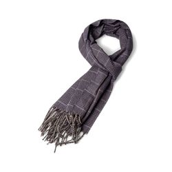 Fynch Hatton Weicher Schal mit Karomuster - blau (685)