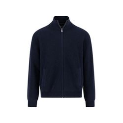 Fynch Hatton Strickjacke aus Woll-Kaschmir - blau (690)