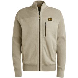 PME Legend Strickjacke mit Reißverschluss - beige (Beige)