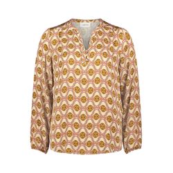 Cartoon Casual-Bluse - braun/gelb/pink (7842)