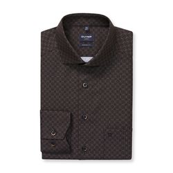 Olymp Modern Fit: Business Shirt - brown (24)