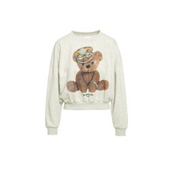 BSB Sweatshirt with teddy bear print - gray (GREY MELANGE)
