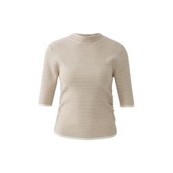 Oui Striped sweater - white (0107)