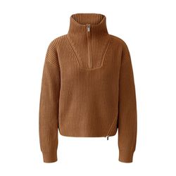 Oui Classic troyer sweater   - brown (7948)