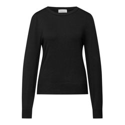 Street One Studio Pullover mit Puff-Ärmeln - schwarz (10001)