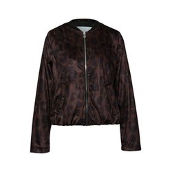 Street One Studio Patterned velour blouson - brown (27144)