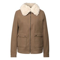 Street One Studio Wool-look jacket - brown (16919)