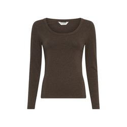 MSCH COPENHAGEN Long-sleeved shirt - Kath   - brown (Slate Black Mel)