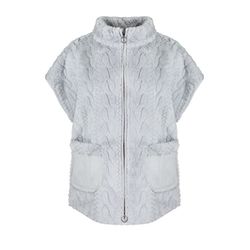 Bianca Plüschjacke - Carina - grau (782)