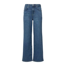 comma Elastische Wide Leg Jeans   - blau (56Z7)