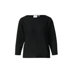 comma Glitzergarn-Feinstrickpullover - schwarz (9999)