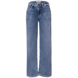 Street One Jeans à jambes larges - bleu (17626)
