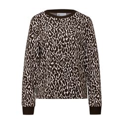 Street One Leo Jacquard Shirt - braun (27516)