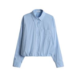 Opus Striped blouse - Fresa - blue (60036)