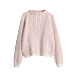 Opus Pullover mit Streifen - Pozoli - pink/weiß (40042)