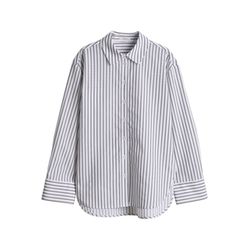 Opus Hemdbluse im Loose Fit - Fapo - schwarz/weiß (10)