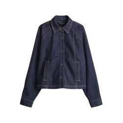 Opus Jeansjacke aus BCI Cotton Mix - Jovena - blau (70324)