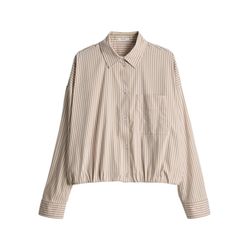 Opus Striped blouse - Fresa - beige/brown (20019)