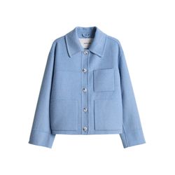 Opus Veste en laine mélangée - Helia - bleu (60036)