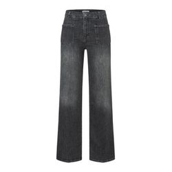 More & More High Waist Straight Denim  - gris (0968)