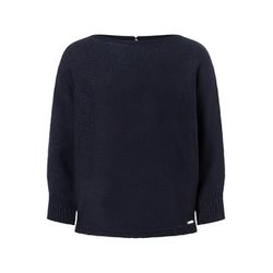 More & More Dolman jumper with 3/4 sleeves - blue (0375)