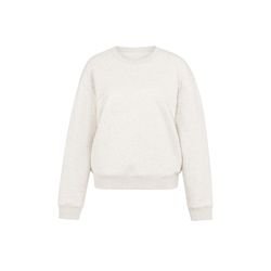 Yaya Pullover mit Stickerei und Rundhalsausschnitt - beige (990402)