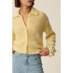 Des petits Hauts Strickjacke - Alpolo   - gelb (1052)