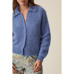 Des petits Hauts Strickjacke - Alpolo   - blau (3012)