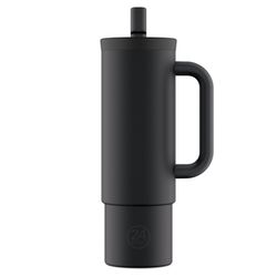 24Bottles Strohhalmbecher (800ml) - schwarz (Tuxedo Black )