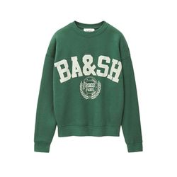 Ba&sh SWEATSHIRT - FENJA - grün (EMERAUDE)