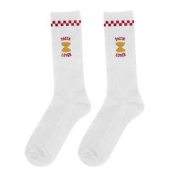 Atelier Pistache Socks - pasta lover - red/white (00)